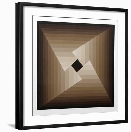 Aperture-Roy Ahlgren-Framed Serigraph