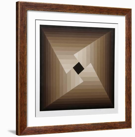 Aperture-Roy Ahlgren-Framed Serigraph