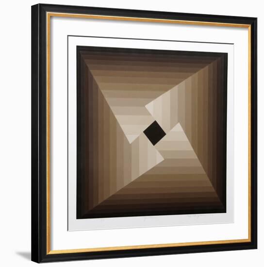 Aperture-Roy Ahlgren-Framed Serigraph