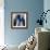 Apex Blue II-Carey Spencer-Framed Art Print displayed on a wall