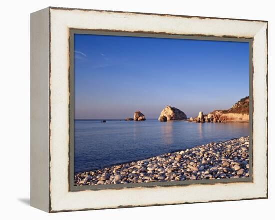 Aphodite's Rock, Cyprus-Rex Butcher-Framed Premier Image Canvas