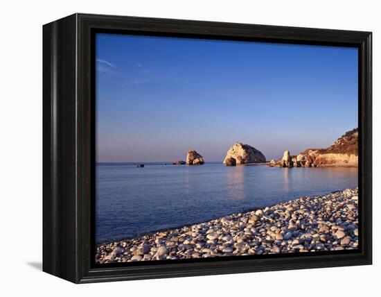 Aphodite's Rock, Cyprus-Rex Butcher-Framed Premier Image Canvas