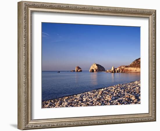 Aphodite's Rock, Cyprus-Rex Butcher-Framed Photographic Print