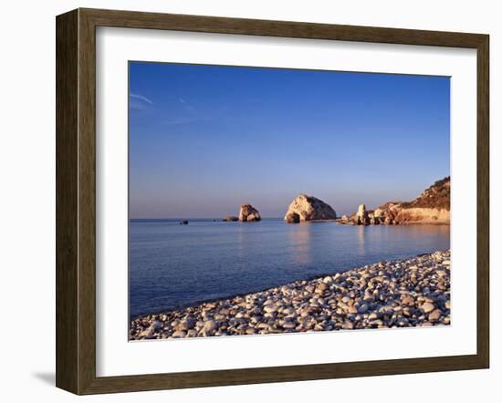 Aphodite's Rock, Cyprus-Rex Butcher-Framed Photographic Print