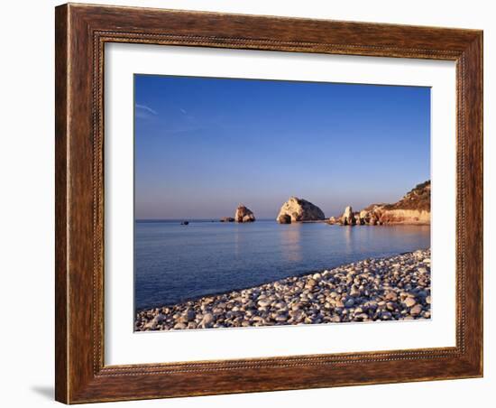 Aphodite's Rock, Cyprus-Rex Butcher-Framed Photographic Print