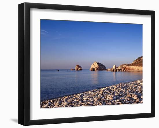 Aphodite's Rock, Cyprus-Rex Butcher-Framed Photographic Print