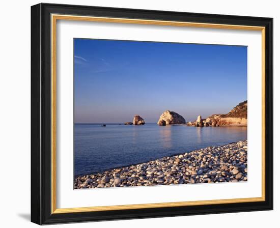 Aphodite's Rock, Cyprus-Rex Butcher-Framed Photographic Print