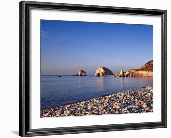 Aphodite's Rock, Cyprus-Rex Butcher-Framed Photographic Print