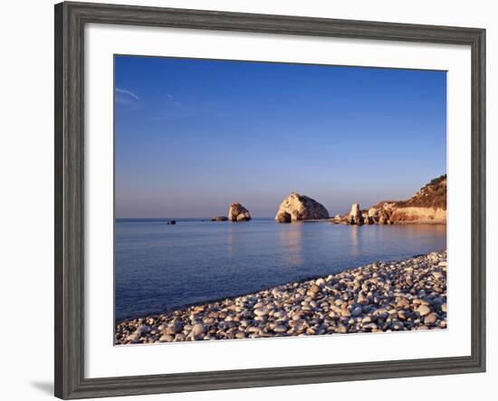 Aphodite's Rock, Cyprus-Rex Butcher-Framed Photographic Print