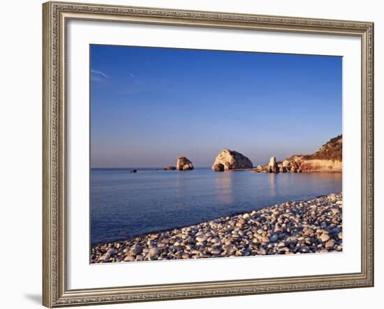 Aphodite's Rock, Cyprus-Rex Butcher-Framed Photographic Print