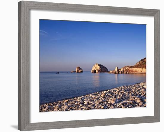 Aphodite's Rock, Cyprus-Rex Butcher-Framed Photographic Print