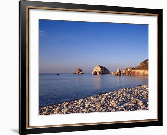 Aphodite's Rock, Cyprus-Rex Butcher-Framed Photographic Print