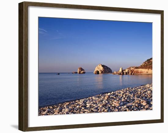 Aphodite's Rock, Cyprus-Rex Butcher-Framed Photographic Print