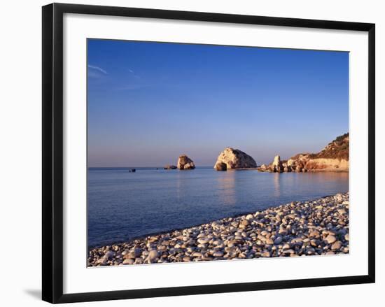 Aphodite's Rock, Cyprus-Rex Butcher-Framed Photographic Print