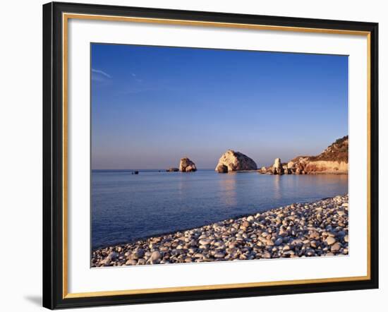 Aphodite's Rock, Cyprus-Rex Butcher-Framed Photographic Print