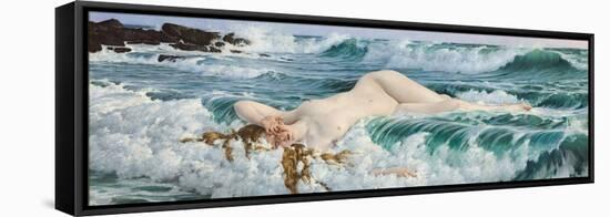 Aphrodite, C.1893 (Oil on Canvas)-Adolph Hiremy-Hirschl-Framed Premier Image Canvas