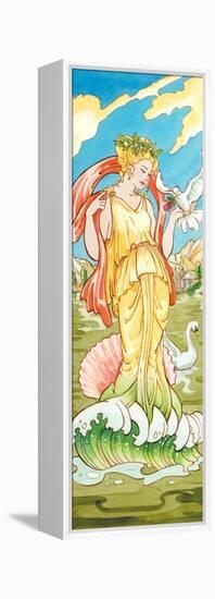 Aphrodite (Greek), Venus (Roman), Mythology-Encyclopaedia Britannica-Framed Stretched Canvas