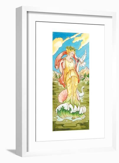 Aphrodite (Greek), Venus (Roman), Mythology-Encyclopaedia Britannica-Framed Art Print