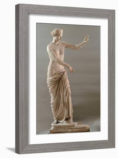 Aphrodite of Capua, 2nd c. B.C. National Archaeological Museum, Naples, Italy-null-Framed Art Print