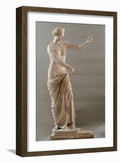 Aphrodite of Capua, 2nd c. B.C. National Archaeological Museum, Naples, Italy-null-Framed Art Print