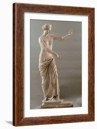 Aphrodite of Capua, 2nd c. B.C. National Archaeological Museum, Naples, Italy-null-Framed Art Print