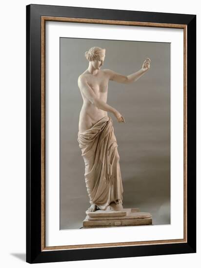 Aphrodite of Capua, 2nd c. B.C. National Archaeological Museum, Naples, Italy-null-Framed Art Print