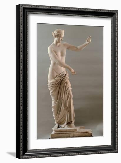 Aphrodite of Capua, 2nd c. B.C. National Archaeological Museum, Naples, Italy-null-Framed Art Print