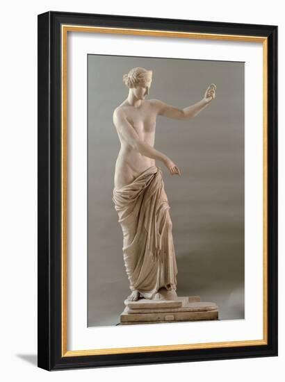 Aphrodite of Capua, 2nd c. B.C. National Archaeological Museum, Naples, Italy-null-Framed Art Print