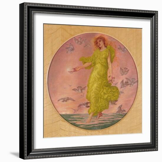 Aphrodite (Oil on Canvas)-Thomas Matthews Rooke-Framed Giclee Print