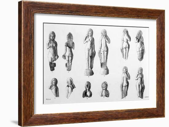 Aphrodite Statuettes-null-Framed Premium Giclee Print