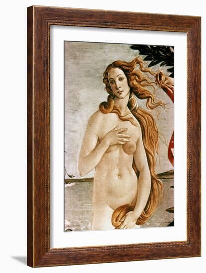 Aphrodite/Venus-Sandro Botticelli-Framed Giclee Print