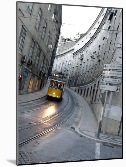 Apn Lisbon Streetcar-Armando Franca-Mounted Photographic Print