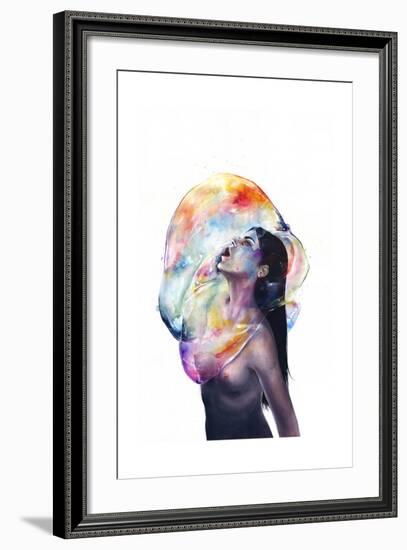 Apnea-Agnes Cecile-Framed Art Print