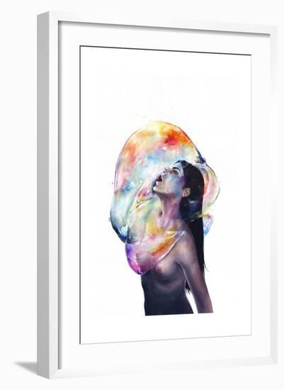 Apnea-Agnes Cecile-Framed Art Print