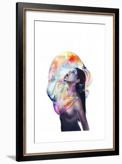 Apnea-Agnes Cecile-Framed Art Print