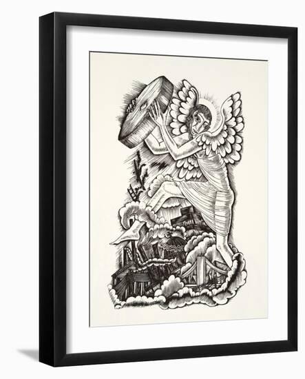 Apocalypse, 1936-Eric Gill-Framed Giclee Print