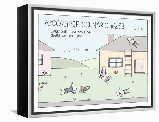 Apocalypse 253-Reza Farazmand-Framed Stretched Canvas