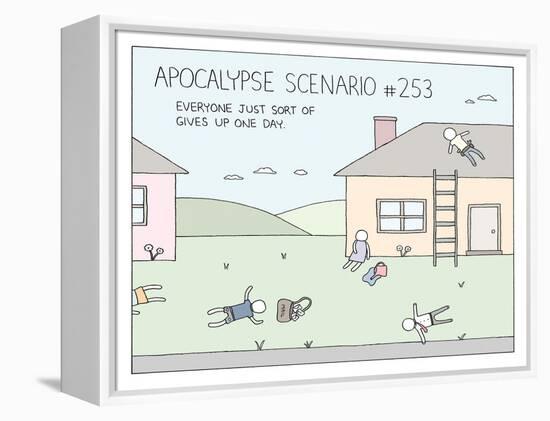 Apocalypse 253-Reza Farazmand-Framed Stretched Canvas