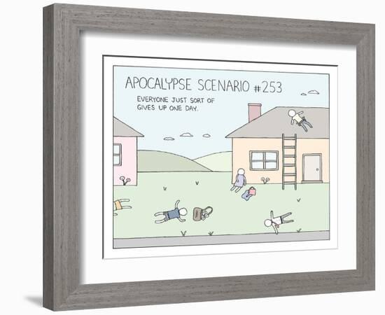 Apocalypse 253-Reza Farazmand-Framed Art Print