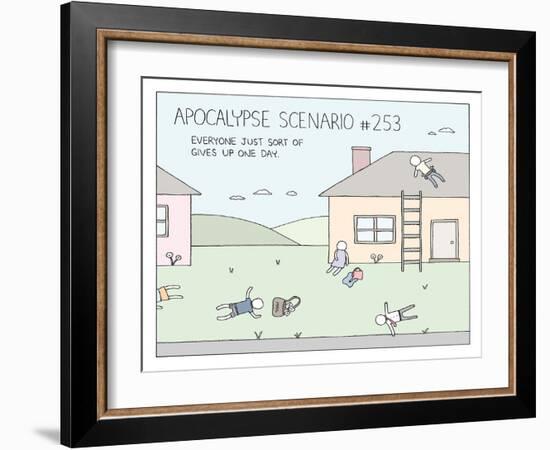 Apocalypse 253-Reza Farazmand-Framed Art Print