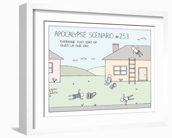 Apocalypse 253-Reza Farazmand-Framed Art Print