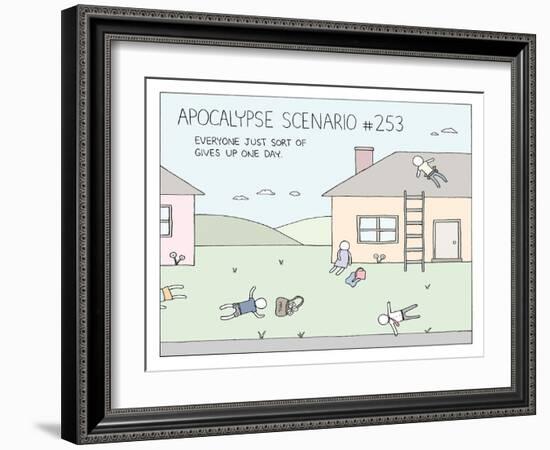 Apocalypse 253-Reza Farazmand-Framed Art Print