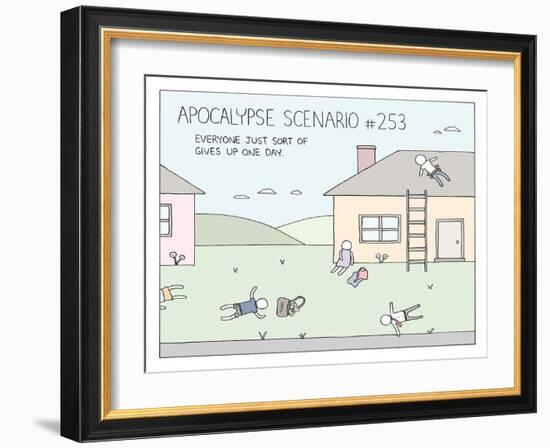 Apocalypse 253-Reza Farazmand-Framed Art Print