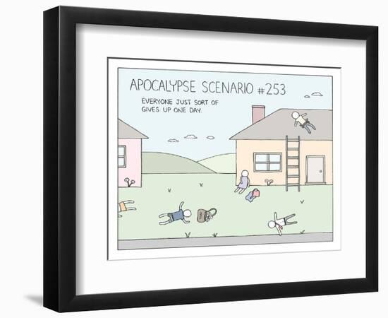 Apocalypse 253-Reza Farazmand-Framed Premium Giclee Print