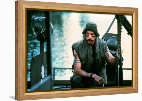 APOCALYPSE NOW, 1979 directed by FRANCIS FORD COPPOLA Frederic Forrest (photo)-null-Framed Stretched Canvas