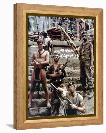 APOCALYPSE NOW, 1979 directed by FRANCIS FORD COPPOLA (photo)-null-Framed Stretched Canvas