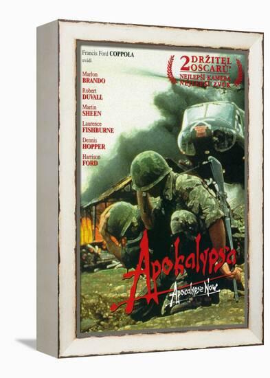 Apocalypse Now, (aka Apocalypsa), Czech Republic Poster Art, 1979-null-Framed Stretched Canvas