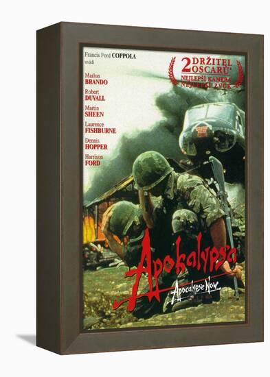 Apocalypse Now, (aka Apocalypsa), Czech Republic Poster Art, 1979-null-Framed Stretched Canvas