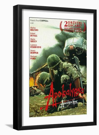 Apocalypse Now, (aka Apocalypsa), Czech Republic Poster Art, 1979-null-Framed Art Print