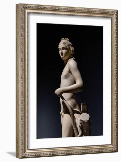 Apollino (Young Apollo), Detail, C.1797 (Marble)-Antonio Canova-Framed Giclee Print